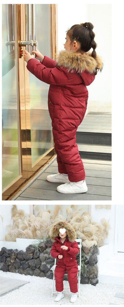 Overol Acolchado de Plumón para Niños Invierno - Image 16