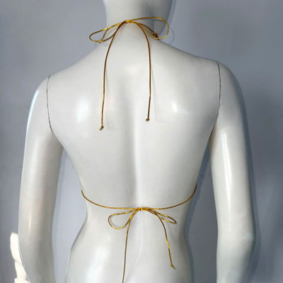 Top Metálico con Tirantes Finos Ajustables - Image 8