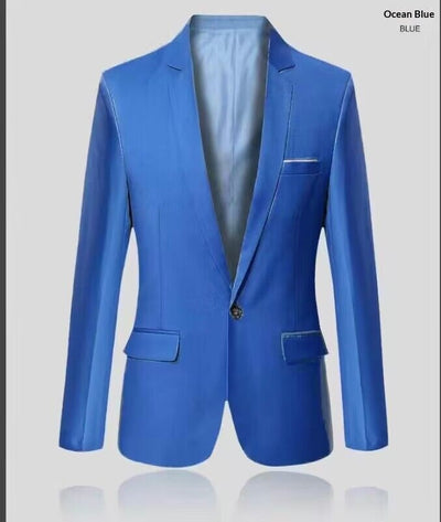 Traje Casual Slim Fit Coreano para Profesionales - Image 12