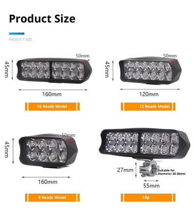 Kit de Focos LED Súper Brillantes para Moto Eléctrica Retrofitting - Image 18