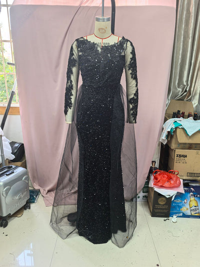 Vestido de Fiesta con Encaje para Mujer - Elegancia Nocturna - Image 25