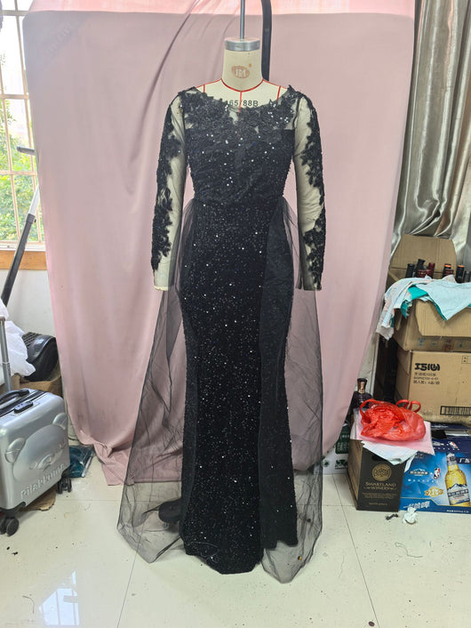 Vestido de Fiesta con Encaje para Mujer - Elegancia Nocturna - Image 25