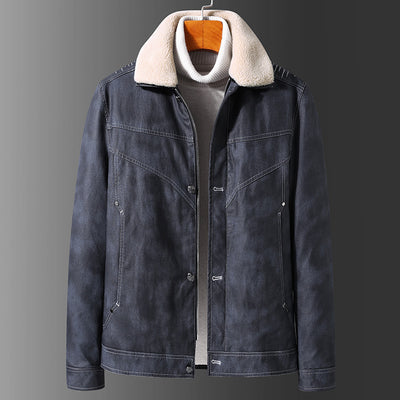 Chaqueta de Mezclilla con Cuello de Solapa - Image 8