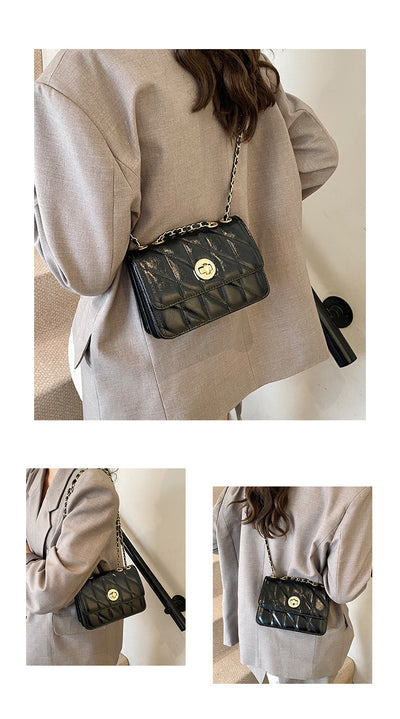 Bolso Mensajero de Cadena para Mujer - Elegancia Casual y Funcional - Image 15