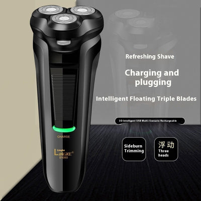 Afeitadora 3 en 1 Totalmente Lavable para Hombre