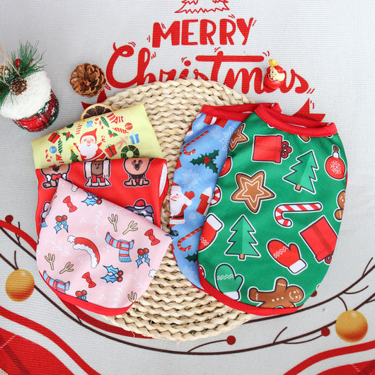 Chaleco Navideño para Mascotas Pequeñas - Diseño Exclusivo Gato y Perro - Image 2