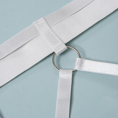 Conjunto de Lencería Encaje Transparente de Tres Piezas - Image 29