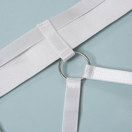 Conjunto de Lencería Encaje Transparente de Tres Piezas - Image 29