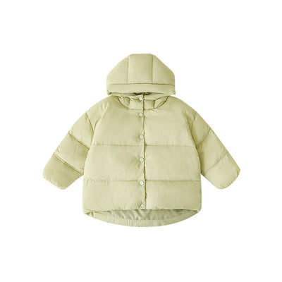 Chaqueta Acolchada con Capucha Estilo Occidental para Niñas - Image 4