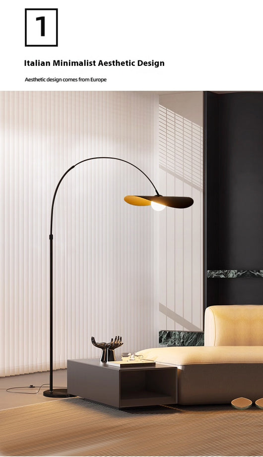 Lámpara de Pie Hat Minimalista Moderna para Sala de Estar - Image 15
