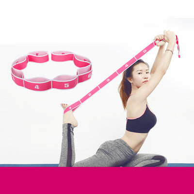 Banda Elástica Extensible de 9 Segmentos para Danza Latina y Yoga - Image 9