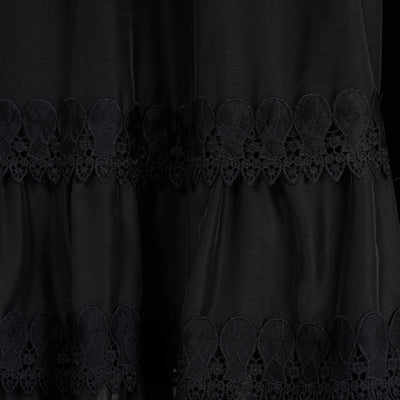 Conjunto de Blusa Manga Larga con Borde Lotus y Falda Midi Cintura Elástica - Image 29