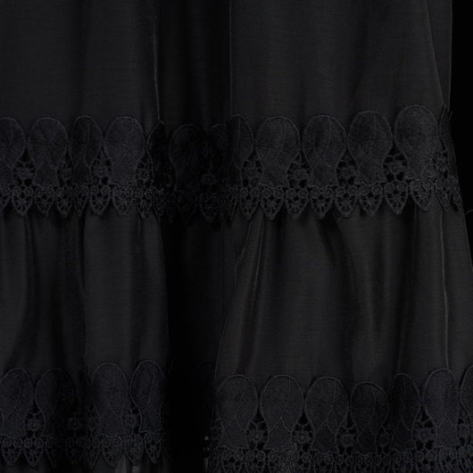 Conjunto de Blusa Manga Larga con Borde Lotus y Falda Midi Cintura Elástica - Image 29