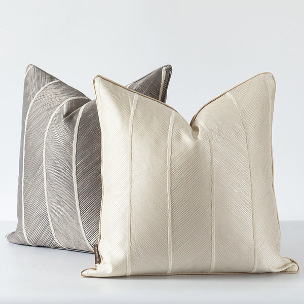 Cojín Jacquard de Lujo Minimalista para Sofá