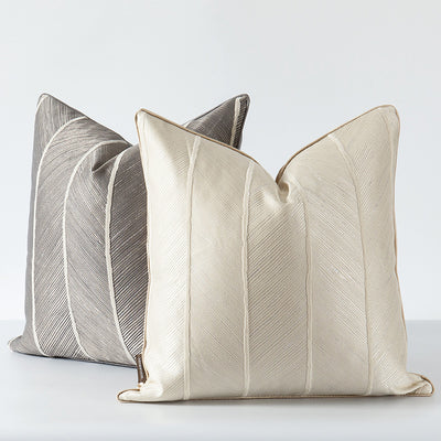 Cojín Jacquard de Lujo Minimalista para Sofá