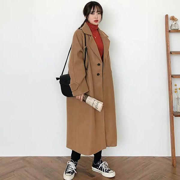 Abrigo de Cachemira Corto Talla Pequeña - Elegancia Versátil