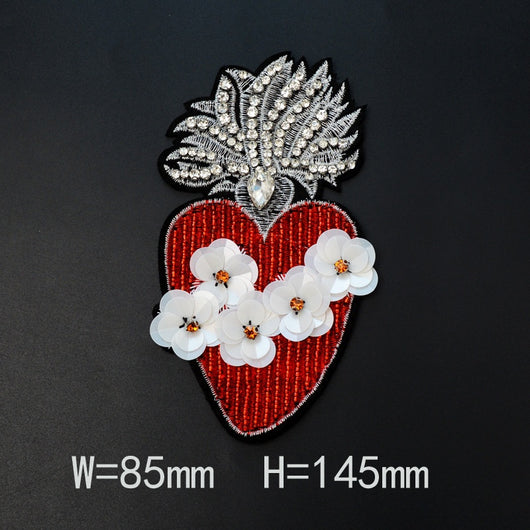Parches Adhesivos de Corazón Cross Industrial Grande - Image 17