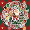 Cuaderno Scooter Navideño con Stickers Impermeables