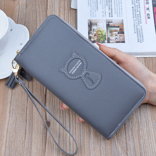 Billetera Grande para Mujer con Cierre y Bolsillo para Teléfono - Image 8