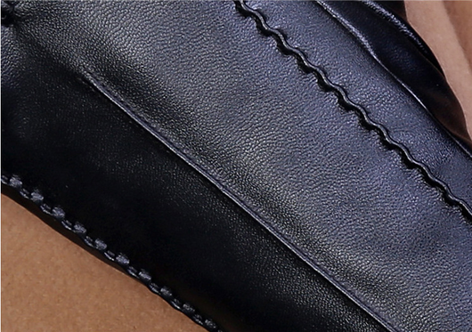 Guantes de Cuero Grueso para Mujer - Cálidos y Elegantes - Image 7