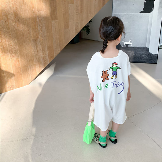 Playera Holgada de Manga Corta para Niños - Cómoda y Versátil - Image 12