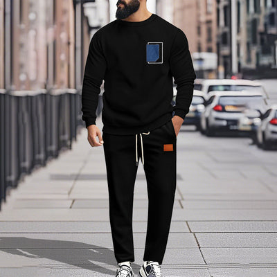 Suéter Deportivo Combinado Dos Piezas - Conjunto Casual Moderno - Image 7