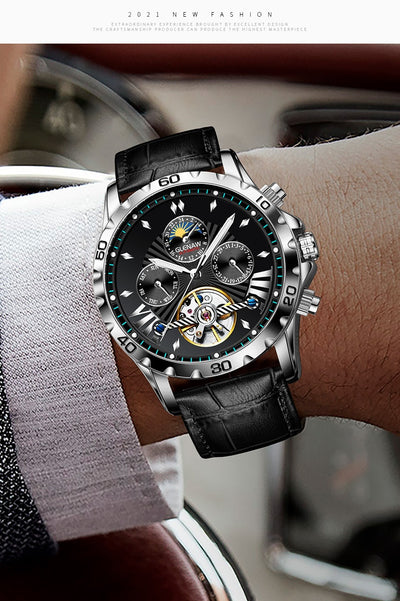 Reloj Automático Mecánico para Hombre con Diseño Calado - Image 20