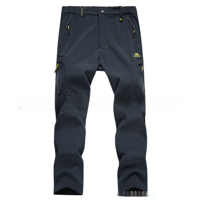Pantalones de Senderismo Impermeables y Cálidos de Corte Holgado - Image 7