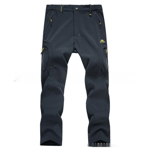 Pantalones de Senderismo Impermeables y Cálidos de Corte Holgado - Image 7