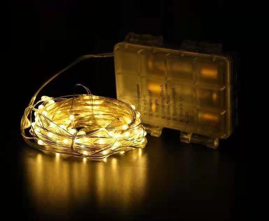 Guirnalda de Luces LED con Alambre de Cobre - 3 Pilas AA - Image 12