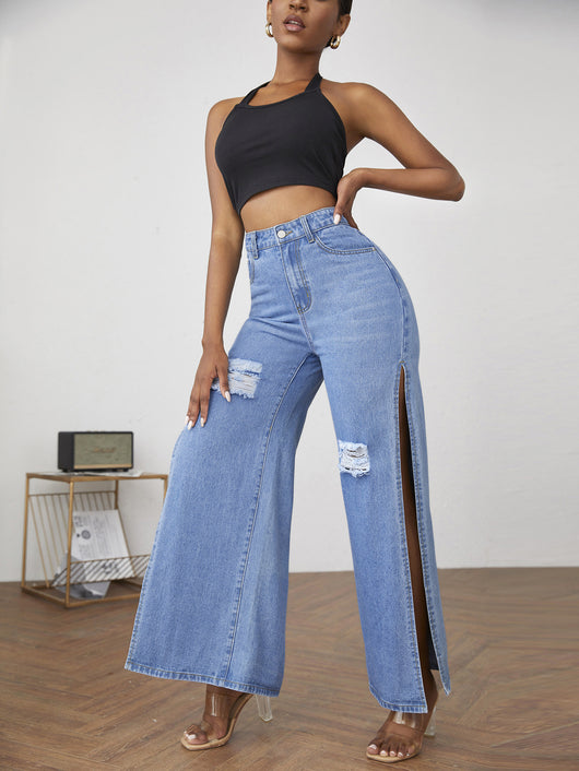 Jeans Rotos Mujer Estilo Europeo y Americano - Image 5