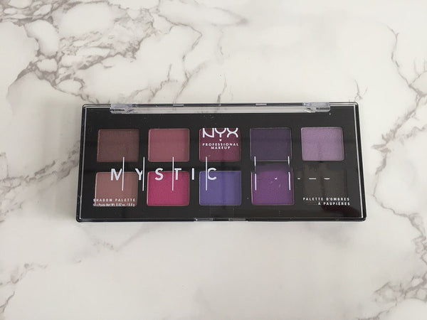 Paleta de Sombras Pétalos Místicos Orquídea Medianoche - 10 Colores