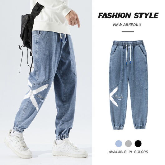 Jeans Casuales Azules Lavados de Talle Medio con Micro-Elasticidad - Image 12