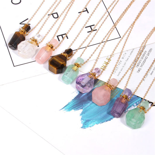 Collar con Dije de Cristal para Perfume - Image 23