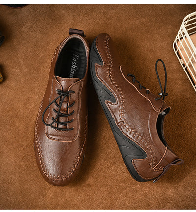 Zapatos de Cuero con Forro Polar para Invierno - Cierre Elástico Ajustable - Image 14