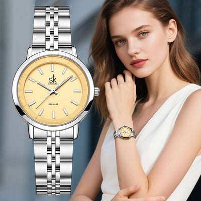 Reloj de Lujo Ligero con Caja de Acero Inoxidable
