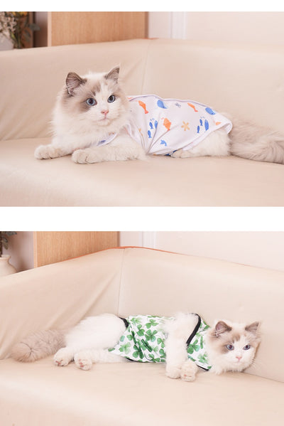 Pijama de Recuperación Postquirúrgica para Gatos Todas las Estaciones - Image 37