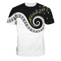 Camiseta de Guitarra Manga Corta Cuello Redondo - Image 8