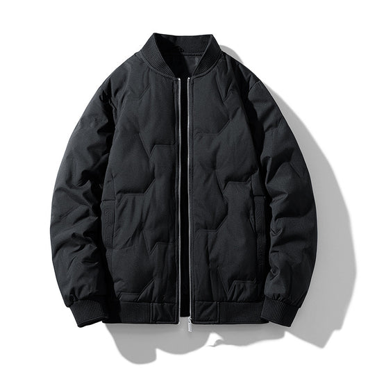 Chamarra Acolchada de Invierno para Hombre Estilo Coreano - Image 3