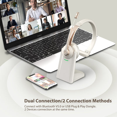 Auriculares Bluetooth con Cancelación de Ruido para Oficina y Educación - Image 9