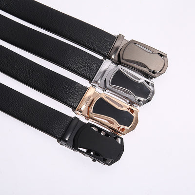 Cinturón Automático Ejecutivo Negro con Hebilla Deportiva - Image 9