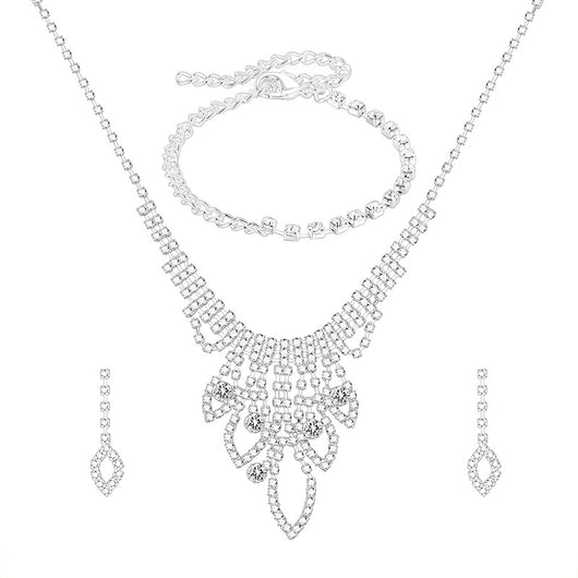 Conjunto de Joyería Nupcial Elegante - Collar Minimalista - Image 10