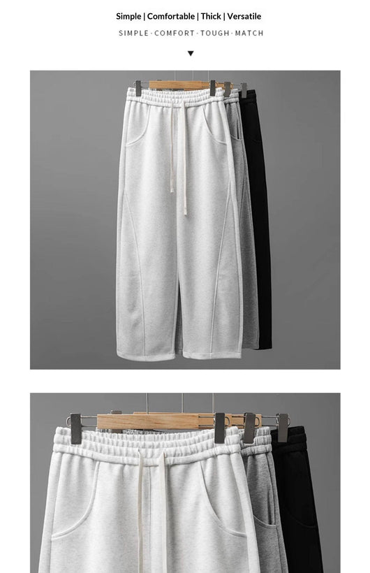 Pantalones Casuales Holgados de Pierna Recta para Hombre - Image 10