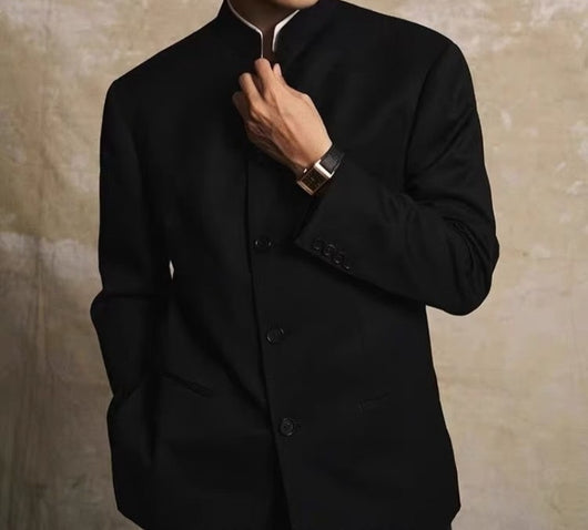 Blazer Casual Coreano Estilo Moderno Ajustado - Image 11