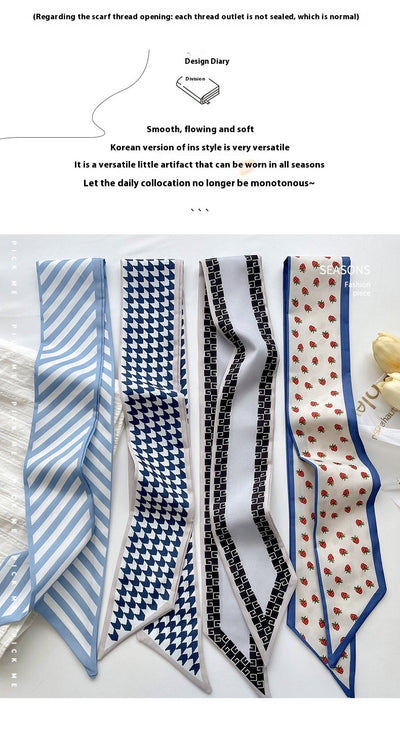 Cinta de Seda para Cabello Largo - Accesorio Decorativo Versátil - Image 9