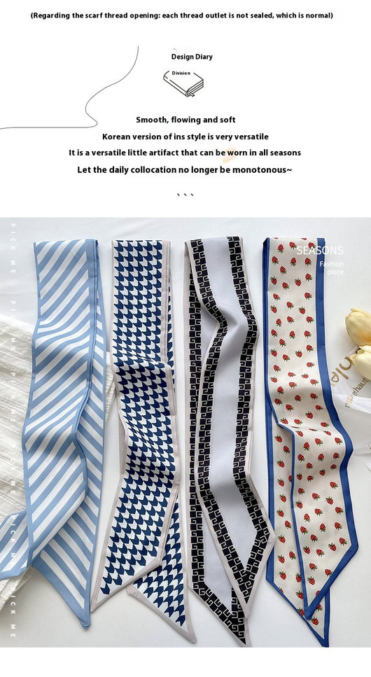 Cinta de Seda para Cabello Largo - Accesorio Decorativo Versátil - Image 9