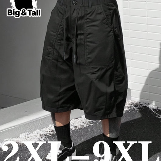 Pantalones Capri de Trabajo Casual Trendy para Hombre Talla Grande - Image 7