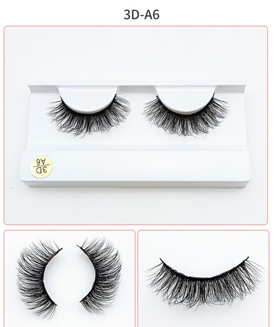 Pestañas Postizas Naturales Voluminosas de Tres Capas - Pack de 1 Par - Image 10