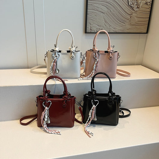 Bolso Bandolera de Moda para Mujer - Bolsa Bucket Portátil - Image 5