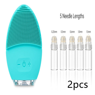Limpiador Facial Ultrasónico Recargable de Vibración Avanzada - Image 16